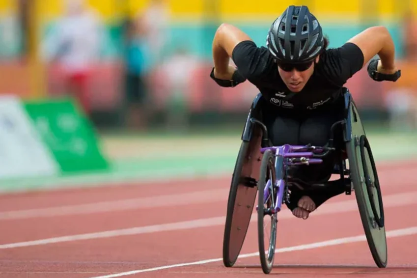 Rollstuhlsportlerin Patricia Eachus