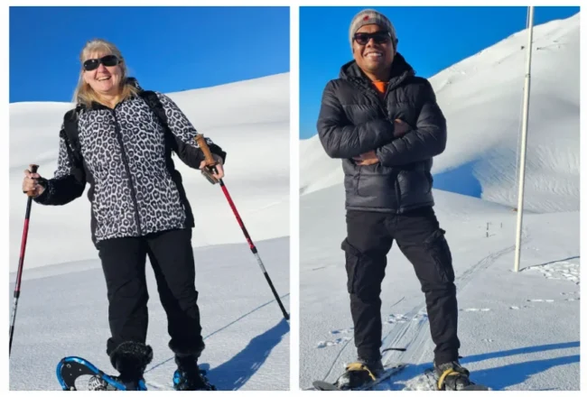 35 und 20 Jahre im Einsatz für die Firma Hegi Garten AG