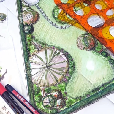 Projektausarbeitung Gartenplanung